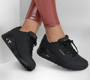 Skechers 73690 Uno - Stand on Air donna black