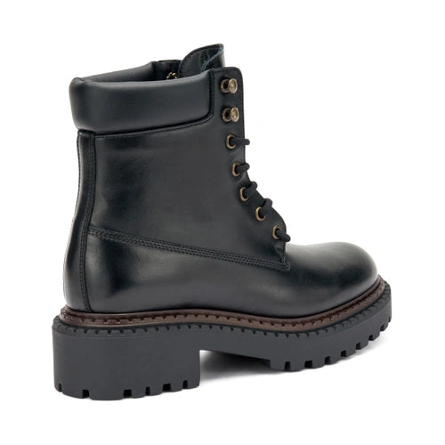 Frau 78L7 Anfibi donna in pelle con suola doppio guardolo