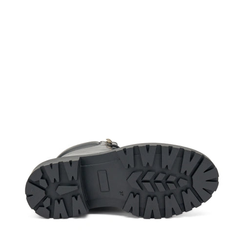 Frau 78L7 Anfibi donna in pelle con suola doppio guardolo