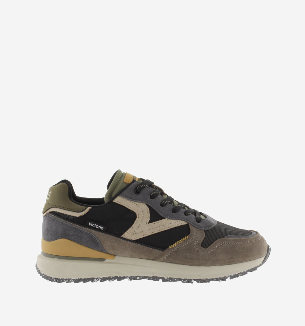 VICTORIA 8802107 SNEAKER DA UOMO NERO CON SUOLA RICICLATA
