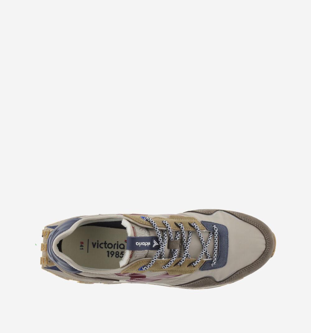 VICTORIA 8803104 SNEAKERS SPORTIVE DA UOMO GRIGIO CON SUOLA RICICLATA