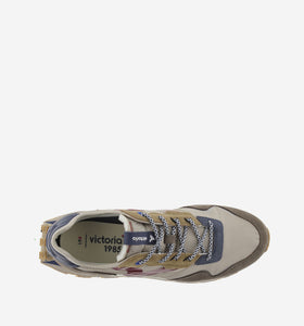 VICTORIA 8803104 SNEAKERS SPORTIVE DA UOMO GRIGIO CON SUOLA RICICLATA