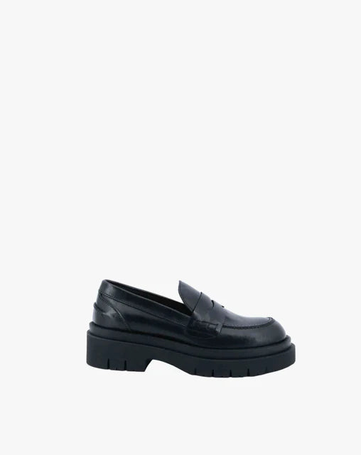 STELIO MALORI 948 MOCASSINO DONNA NERO