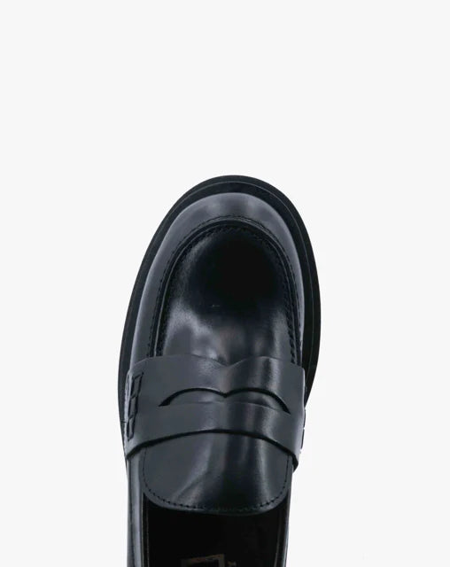 STELIO MALORI 948 MOCASSINO DONNA NERO