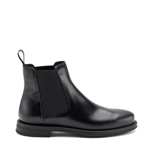 FRAU 98L3 BEATLES LISCIO DONNA IN PELLE CON FINISH OMBREGGIATO NERO