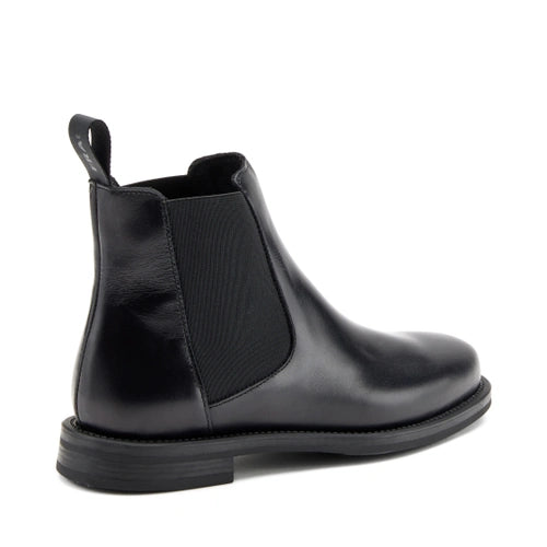 Frau 98N3 beatles liscio in pelle con finish ombreggiato nero