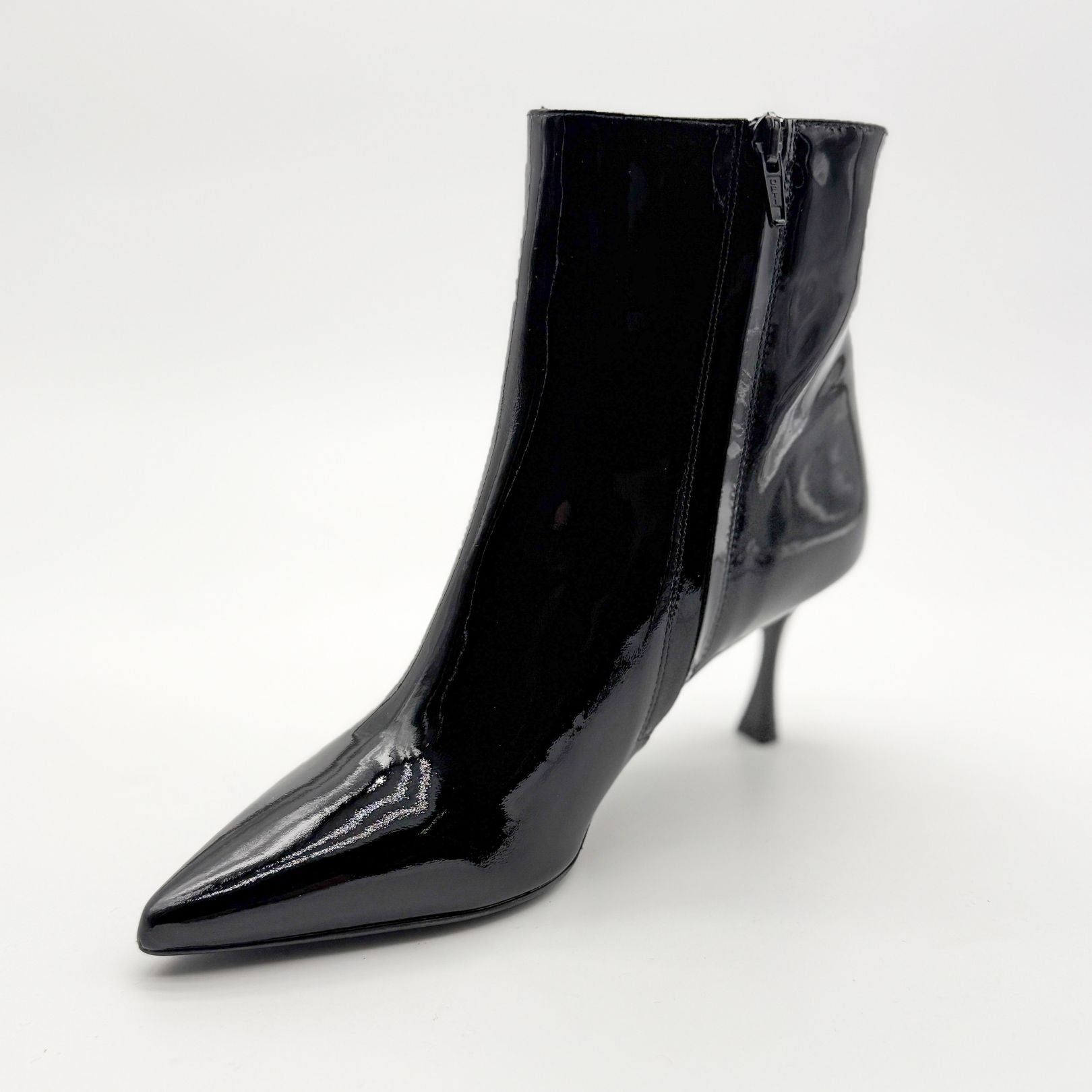 Albano 2903 stivaletti con tacco in pelle nero