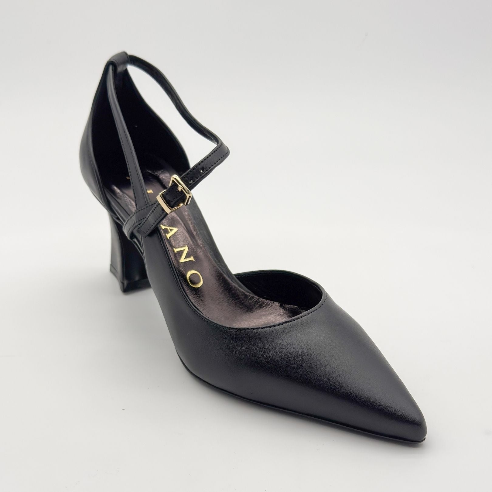 Albano 2915 dècolletè con cinturino in pelle