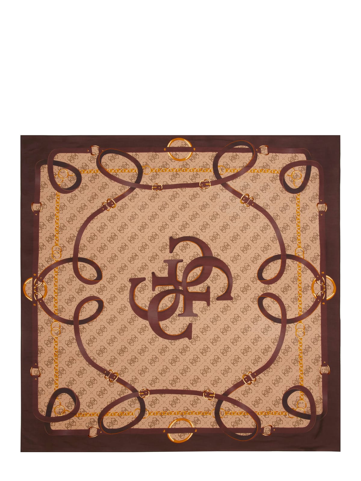 Guess AW5246 SIL30 Kefiah 4G logo brown multi