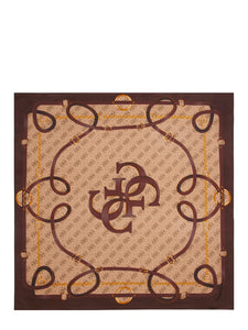Guess AW5246 SIL30 Kefiah 4G logo brown multi