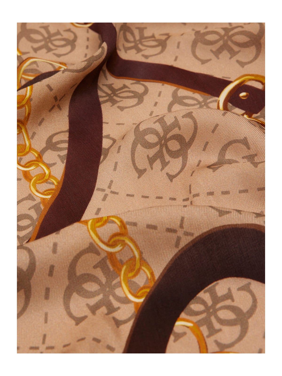 Guess AW5246 SIL30 Kefiah 4G logo brown multi