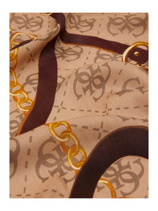 Guess AW5246 SIL30 Kefiah 4G logo brown multi