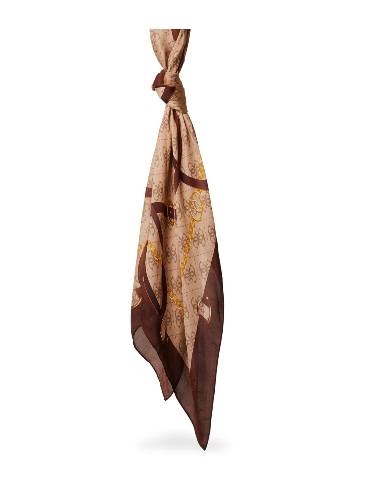 Guess AW5246 SIL30 Kefiah 4G logo brown multi