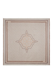 Guess AW5349 VIS03 sciarpa donna latte logo