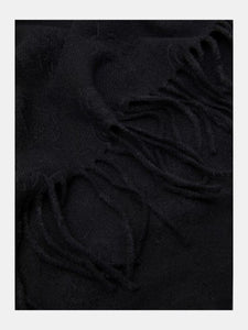 GUESS AW9965POL03 SCIARPA JAMES LOGO BLACK
