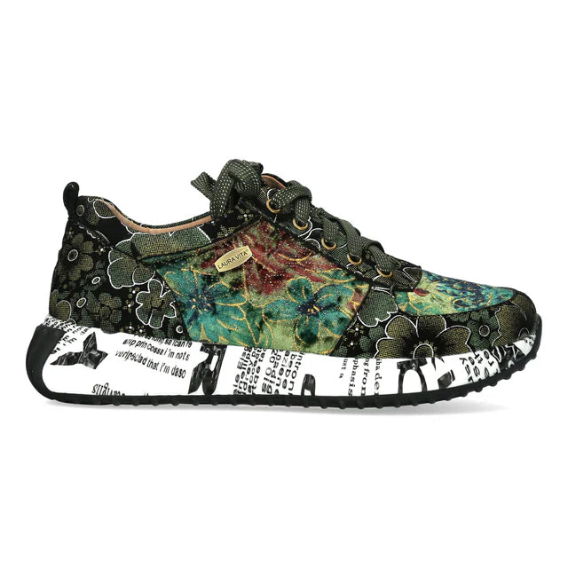 Laura Vita Baskets - BURTON 38 sneakers donna verde