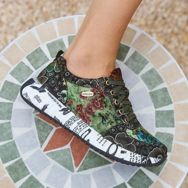 Laura Vita Baskets - BURTON 38 sneakers donna verde