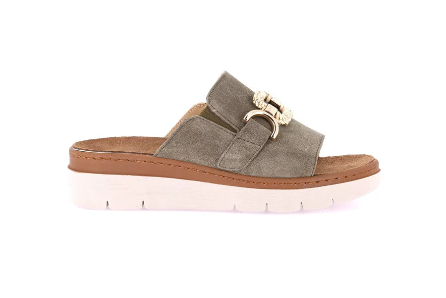 Grunland CE0456 Ciabatta comfort | MOLL oliva