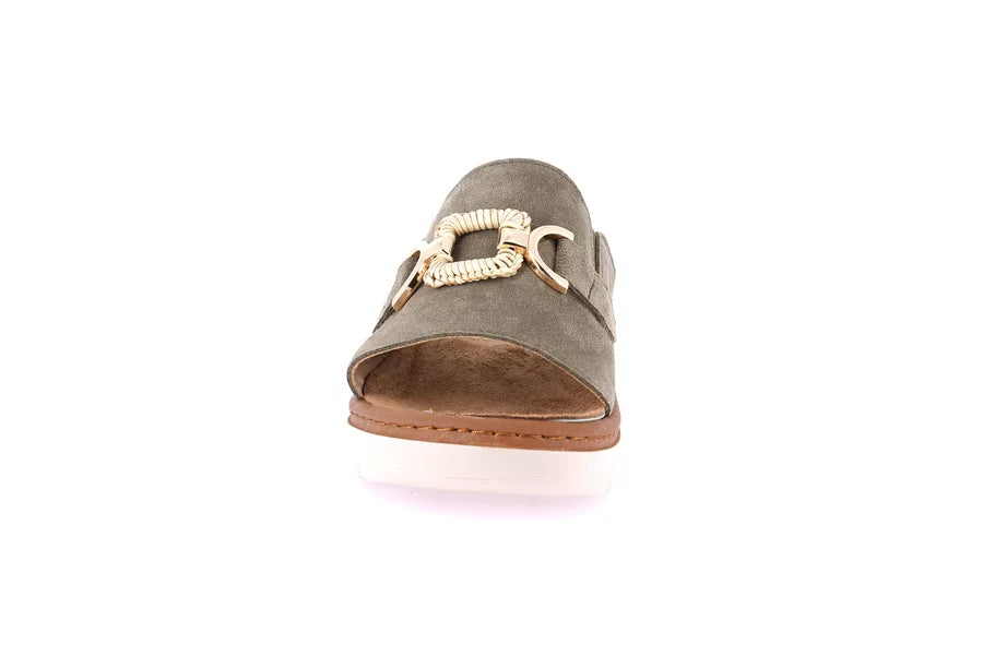Grunland CE0456 Ciabatta comfort | MOLL oliva