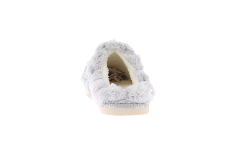 Grunland CI2474 Ciabatta in peluche trapuntato | KANT grigio