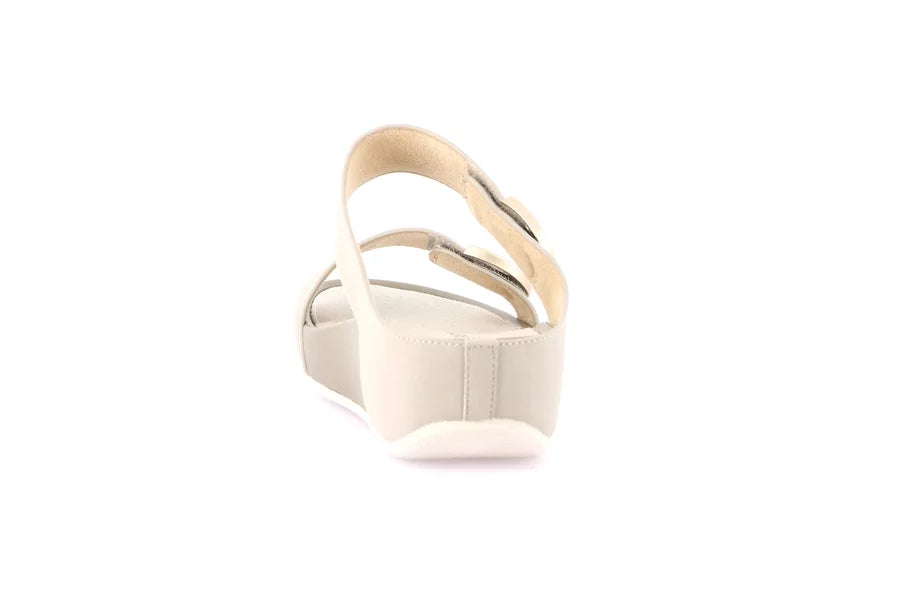 Grunland CI2577 ciabatta super ammortizzante DIRA beige