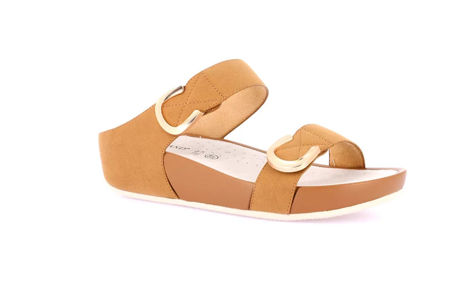 Grunland CI2577 ciabatta super ammortizzante DIRA cuoio