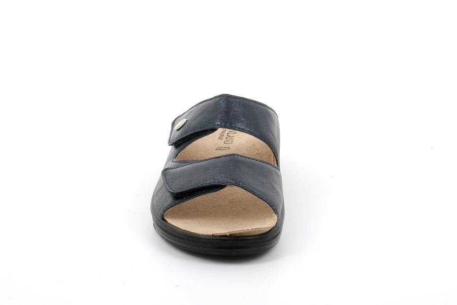 Grunland CE0837 DABY ciabatta maxicalzata donna blù