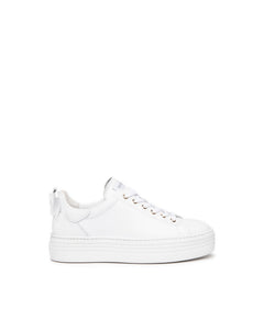 Nero Giardini E306521D sneakers donna in pelle bianco