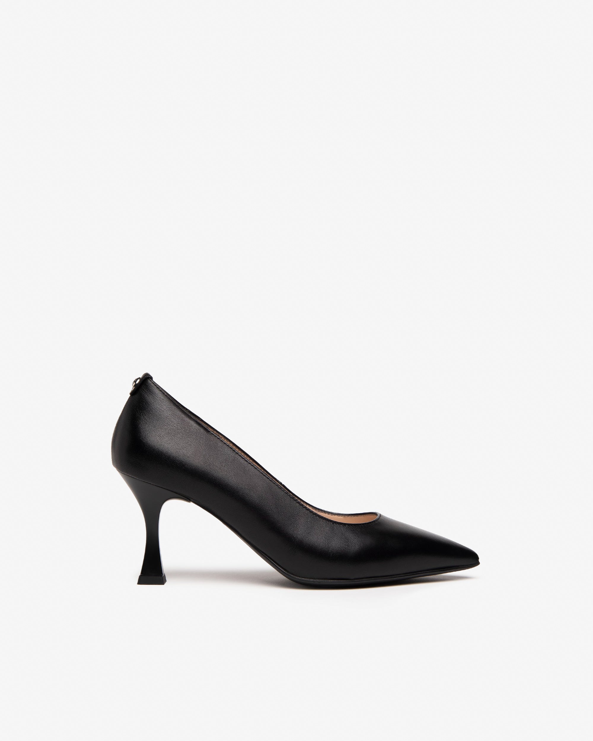 Nero Giardini E307081DE Decollete donna in pelle nero DM CALZATURE