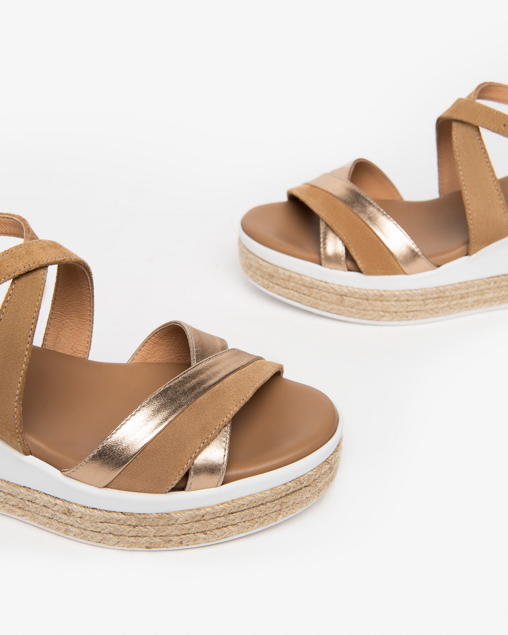 Nero Giardini E307710D sandali donna in suede e pelle sandalo