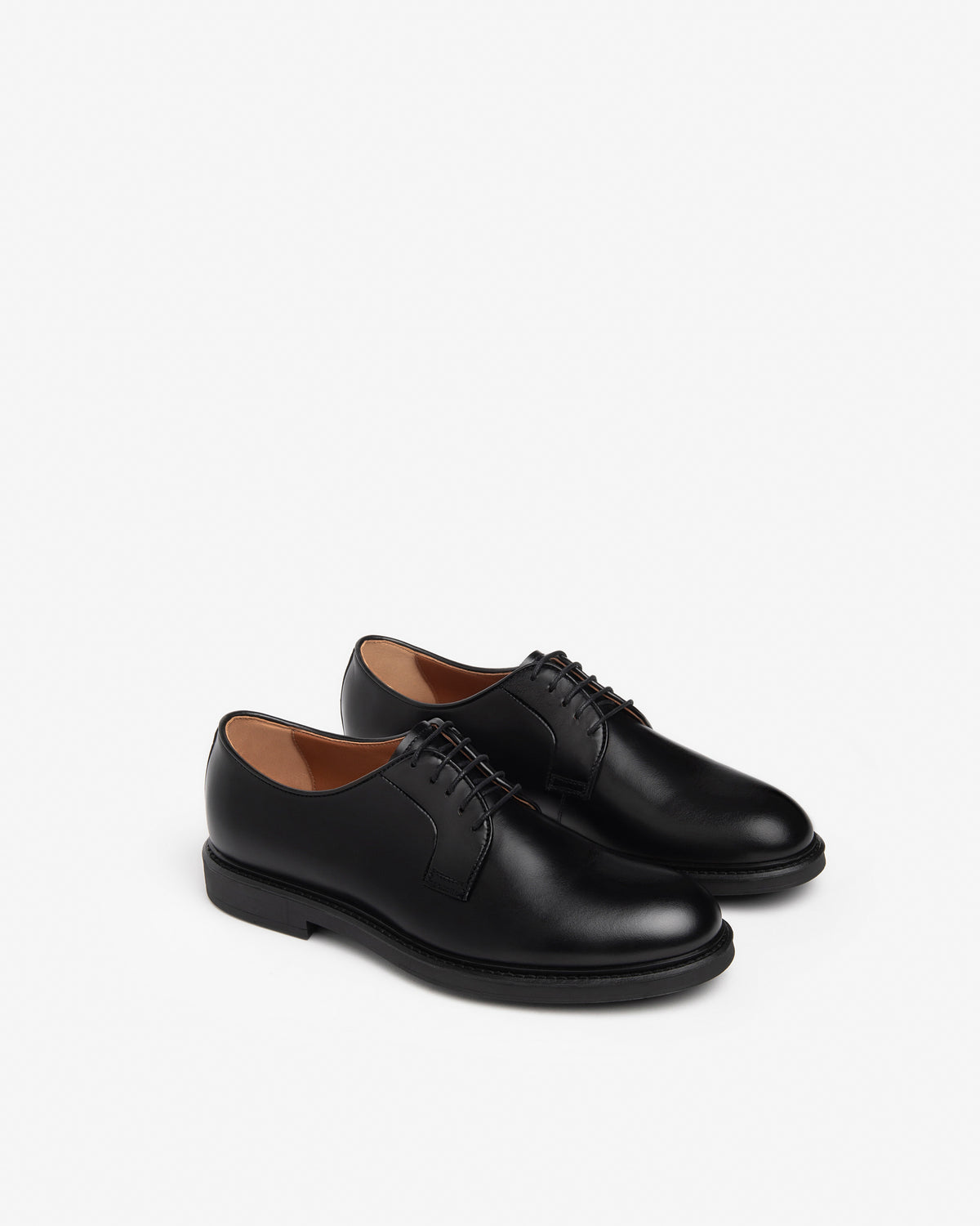 Nero Giardini E400151UE derby uomo in pelle nero