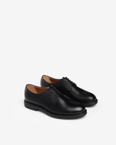 Nero Giardini E400151UE derby uomo in pelle nero