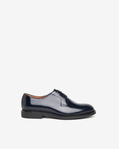 Nero Giardini E400151UE derby uomo in pelle blù