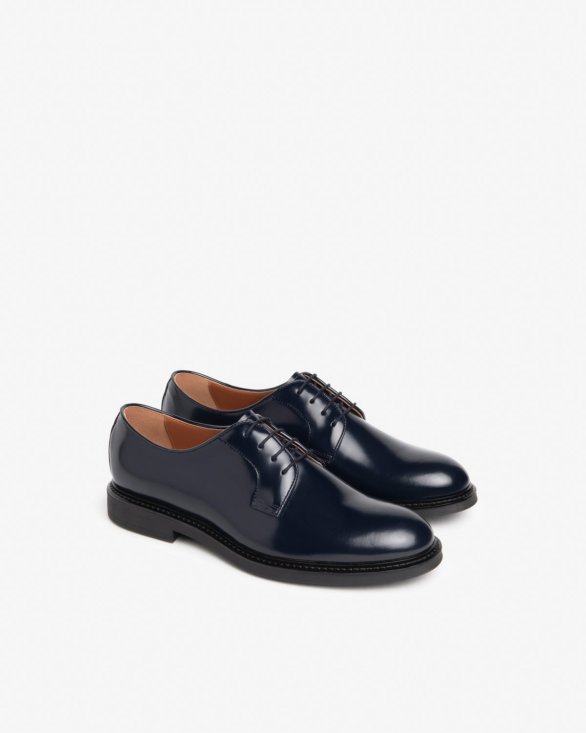 Nero Giardini E400151UE derby uomo in pelle blù