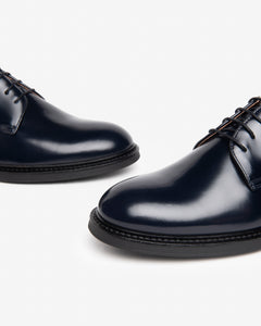 Nero Giardini E400151UE derby uomo in pelle blù