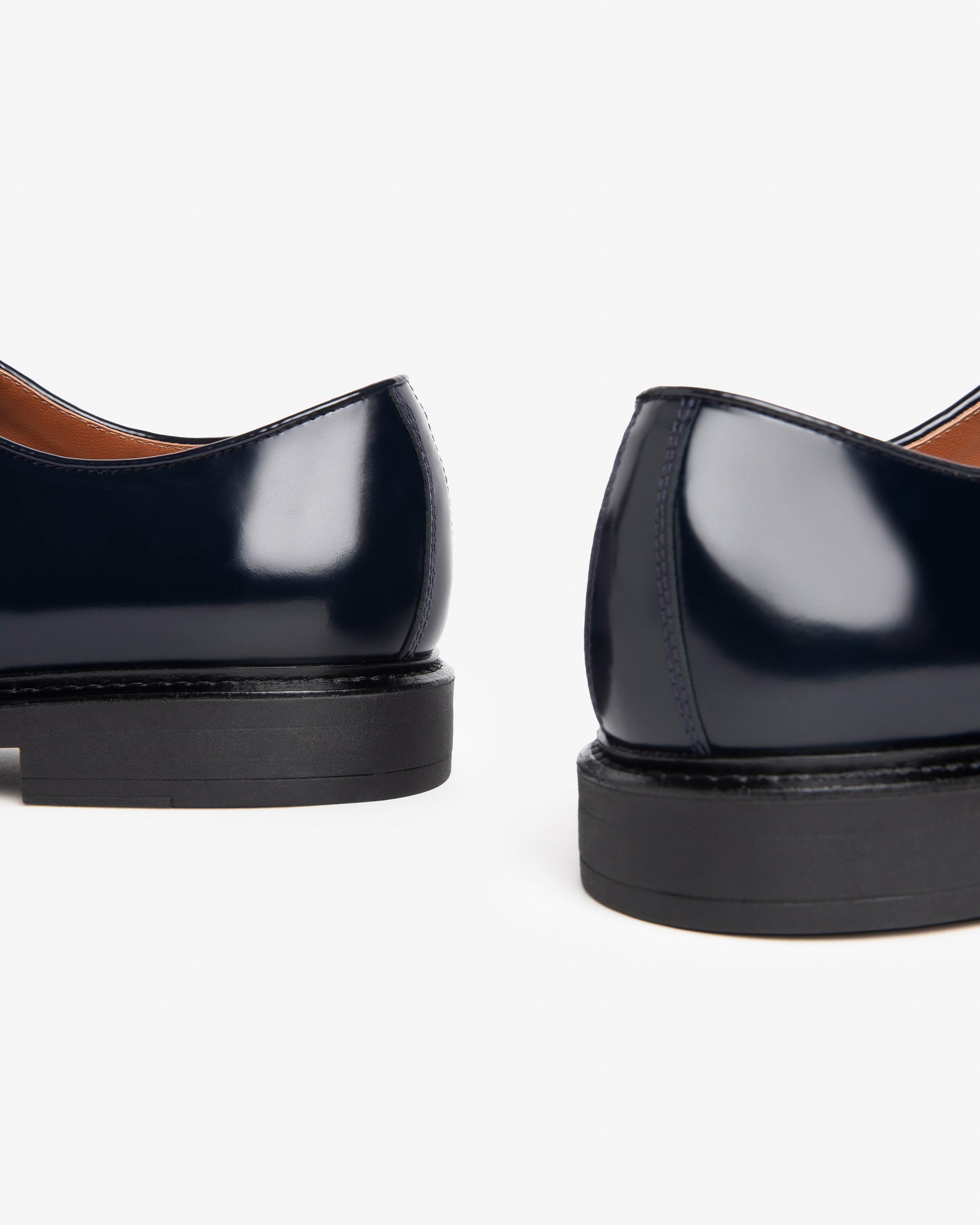 Nero Giardini E400151UE derby uomo in pelle blù