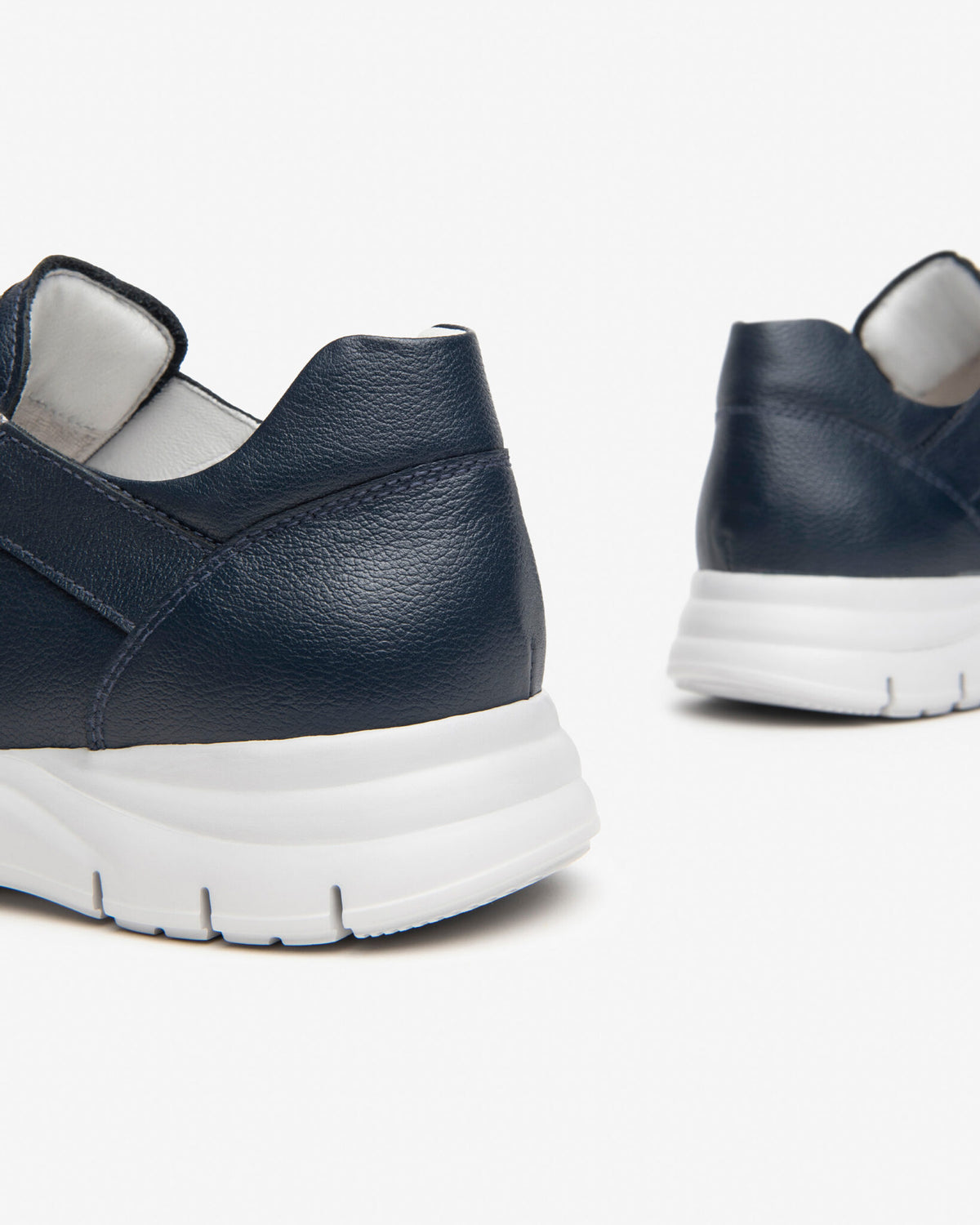 Nero Giardini E400182U sneakers uomo in pelle blù