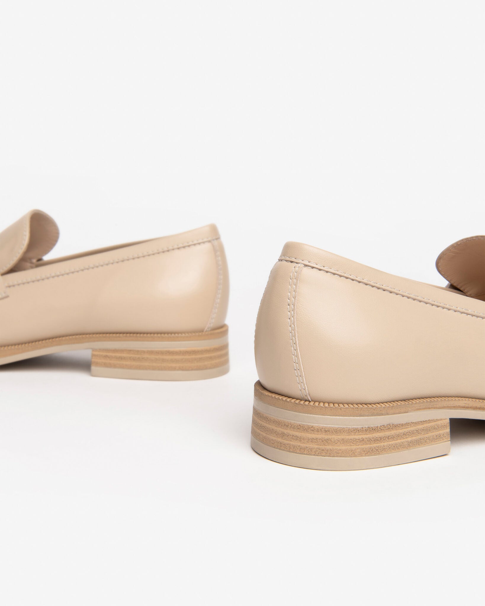 Mocassini Donna Nero Giardini - In Pelle, Tacco Basso, Made In Italy - Foto 8