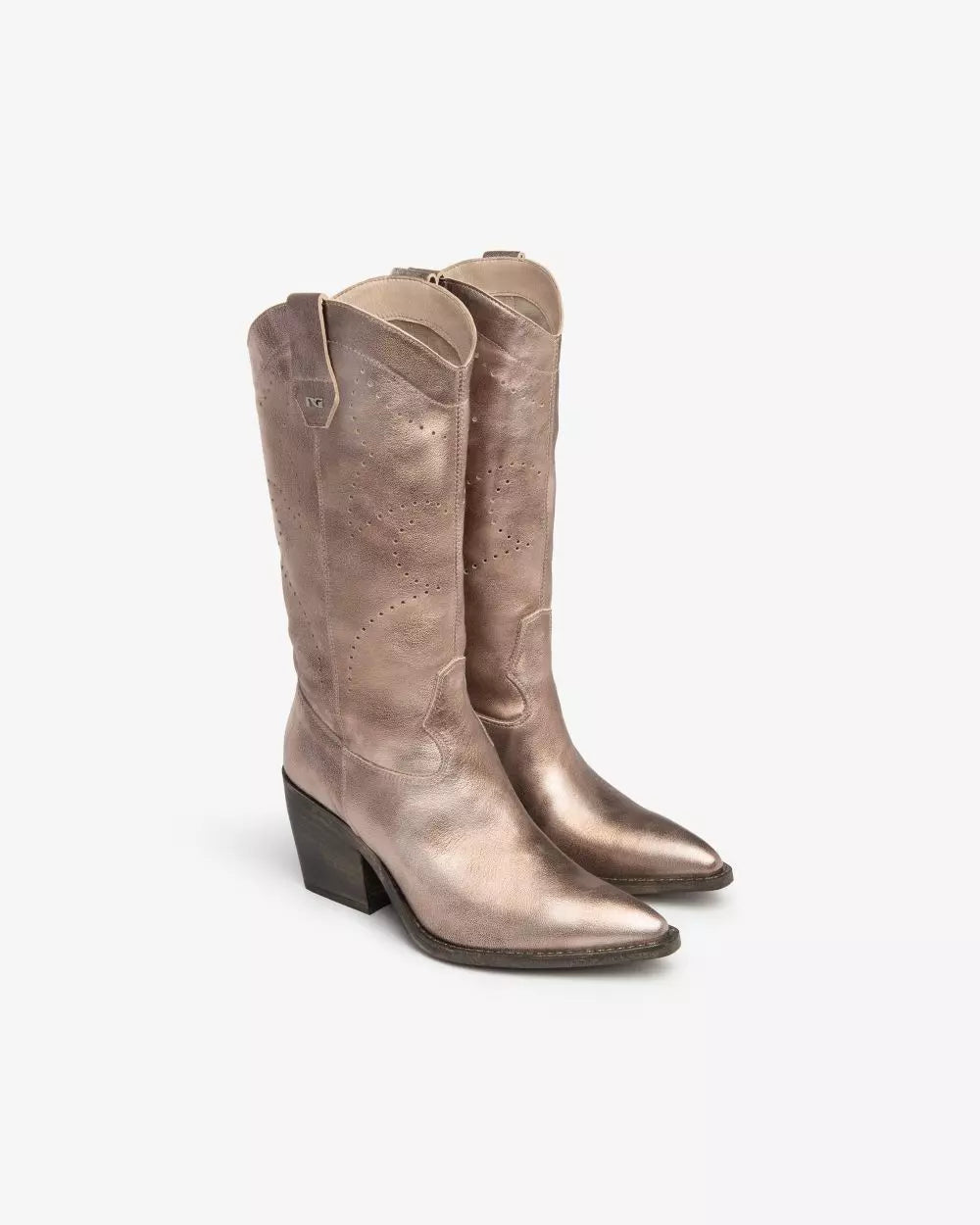 Nero Giardini E409795D Stivali Donna in Pelle