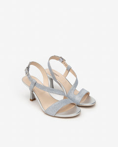 Nero Giardini E410124DE sandali donna in materiale tecnico ghiaccio