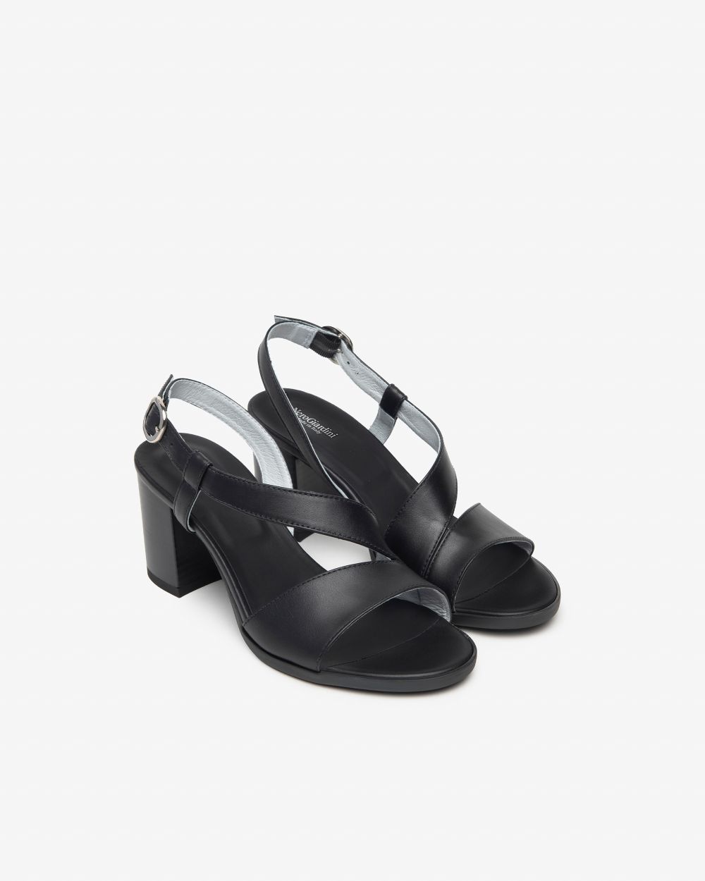 Nero Giardini E410440D Sandali Donna in Pelle nero