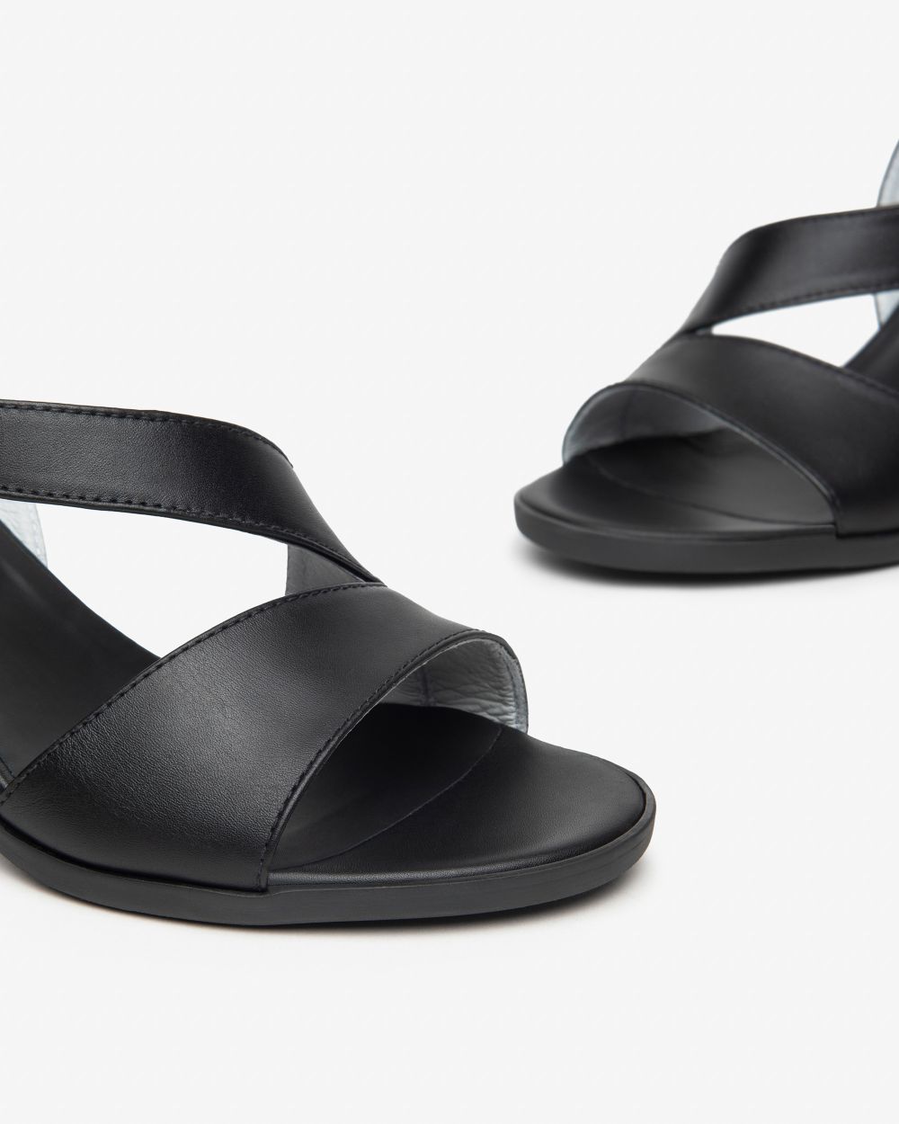Nero Giardini E410440D Sandali Donna in Pelle nero