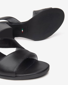 Nero Giardini E410440D Sandali Donna in Pelle nero