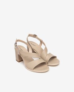 Nero Giardini E410440D sandali donna in pelle sabbia
