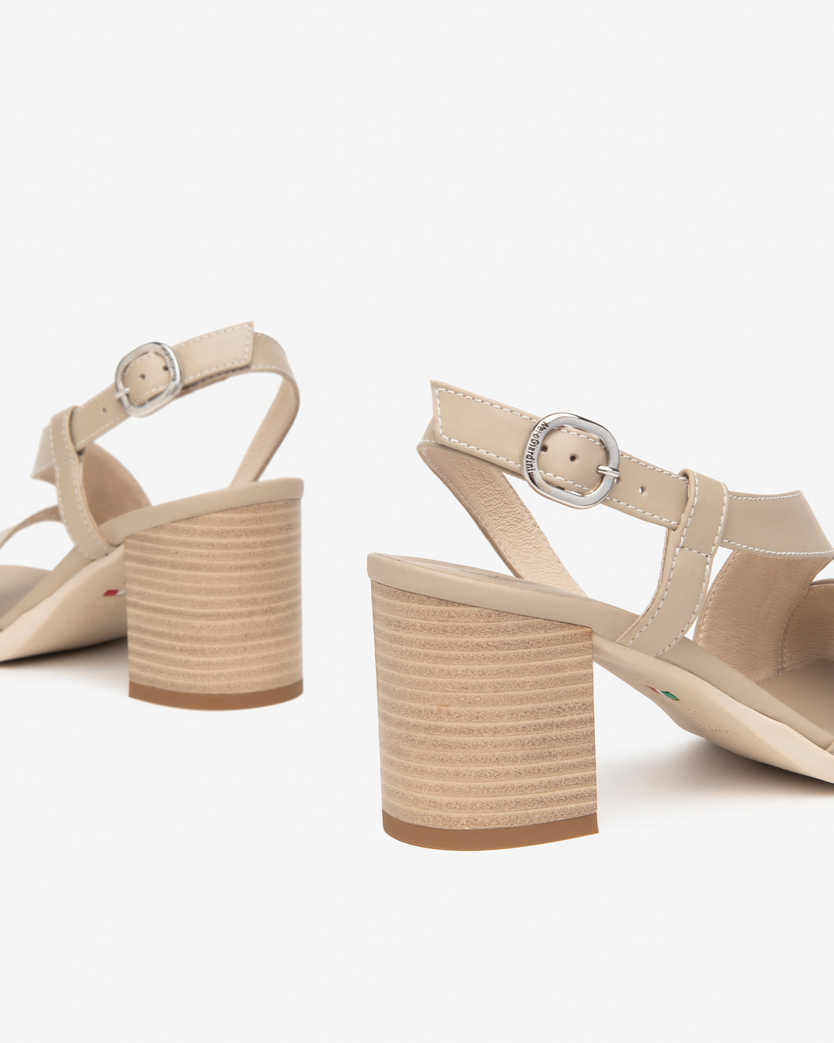 Nero Giardini E410440D sandali donna in pelle sabbia