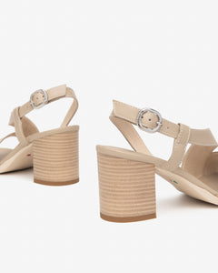 Nero Giardini E410440D sandali donna in pelle sabbia