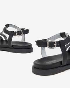 Nero Giardini E410495D sandali donna in pelle nero