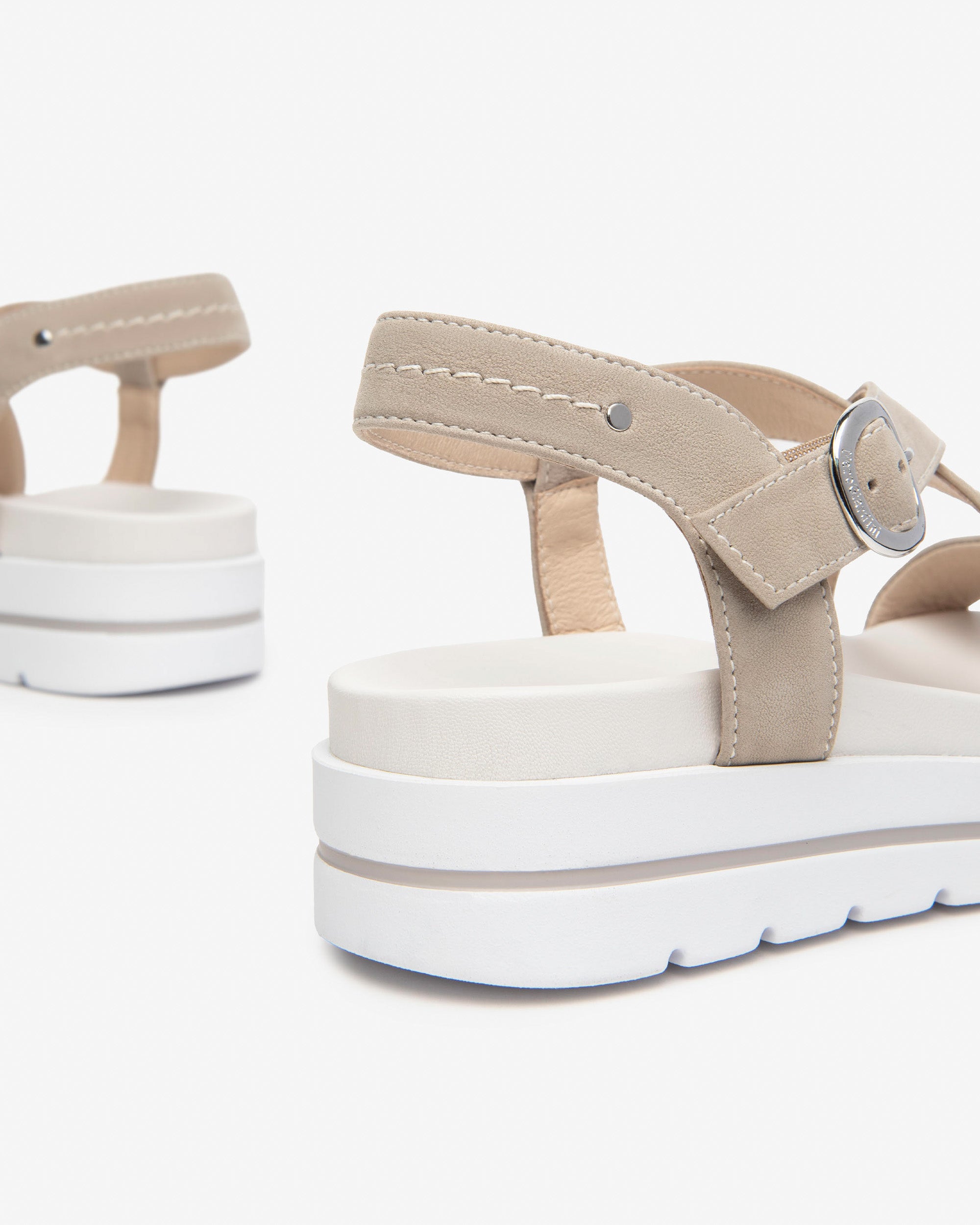 Nero Giardini E410720D sandali donna in suede nebbia