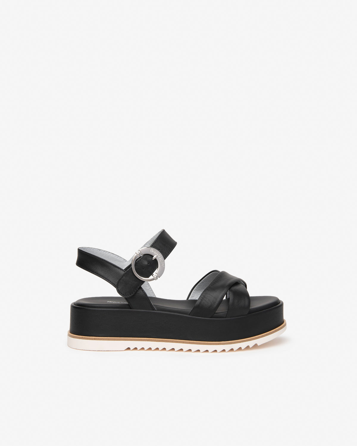 Nero Giardini E410740D sandali donna in pelle nero