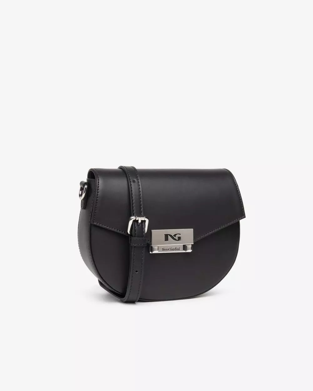 Nero Giardini E443710D Borsa a Tracolla da Donna in Pelle nero